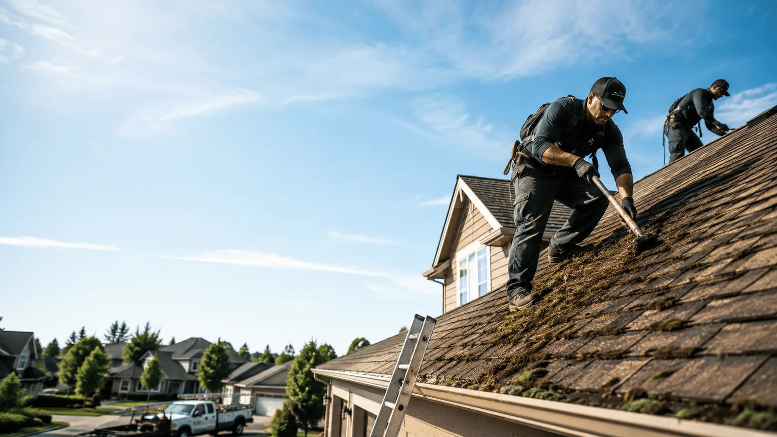 Roof Moss Removal in Camden, IL near me